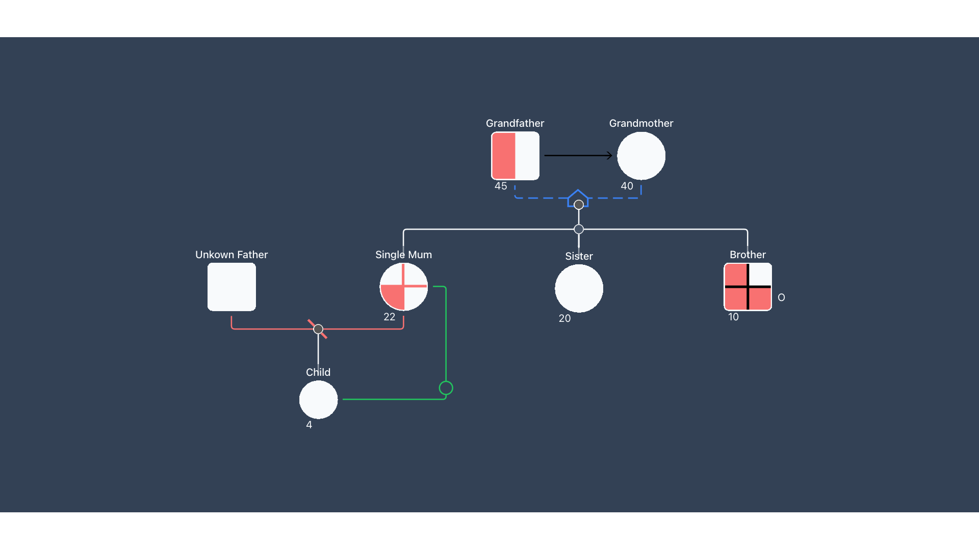 Genogram Example 8
